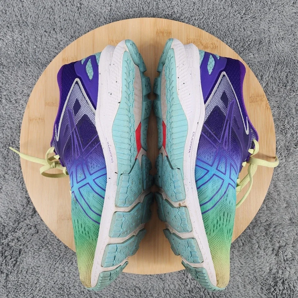 ASICS GT 1000 10 Womens 9.5 Purple Running Shoes Sneakers FlyteFoam 1012B123 - Picture 9 of 11